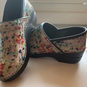 Dansko multicolor paintbrush